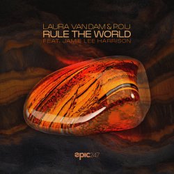 Cover Laura van Dam & Jamie Lee Harrison, P.O.U - Rule the World