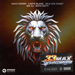 Cover Maxx Power & Carte Blanq & Anita Doth & Big Ali - 33 Max Verstappen (2 The Maxx) [with Nils van Zandt]