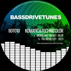 Cover Technicolour & Komatic - Dickinson's Rocket