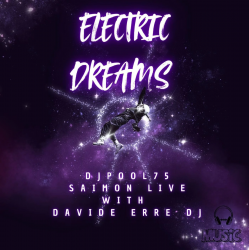 Cover DJPool75, Saimon Live with Davide Erre DJ - Electric Dreams (Radio Edit)
