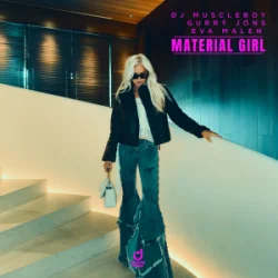 Cover DJ Muscleboy & Gurrý Jóns & Eva Malen - Material Girl