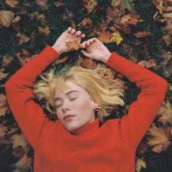 Cover girl in red - we fell in love in october