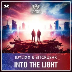 Cover IDYLIXX & BITCRUSHR - Into The Light (Hardstyle)