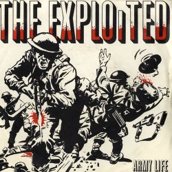 Cover The Exploited - Army Life