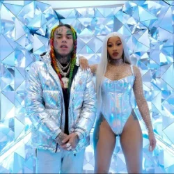 Cover 6IX9INE & Cardi B & Lil Baby - UNTOUCHABLE