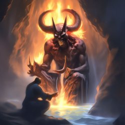 Cover Demoniac - Into The Cavern Light