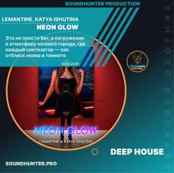 Cover Lemantine, Katya Ishutina - Neon Glow