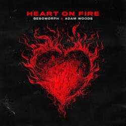 Cover mOBSCURE & LAUDAH - Heart on Fire