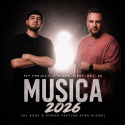 Cover Fly Project, A-Clark Vinny, BDT, SB - Musica 2026 (DJ Bars & Roman Vertigo Afro Blend)