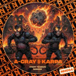 Cover A-Cray, Zigi SC - It's Dark (RAIDO Remix)