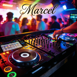 Cover Marcel - We write on the glass with wate
