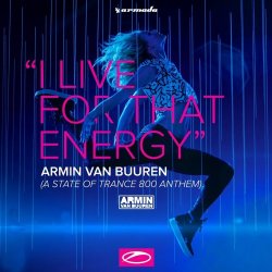 Cover Armin van Buuren - I Live For That Energy (Extended Mix)
