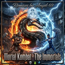 Cover Angel-69 - Mortal Kombat - The Immortals (Super D&B Remix by Angel-69)