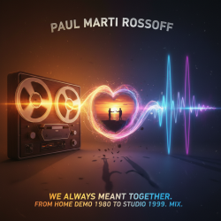 Cover Paul Marti Rossoff - We Always Meant Together. Mix from home demo1980 to studio acoustic session1999