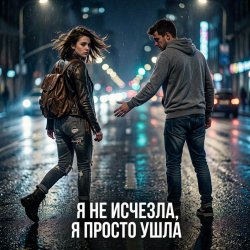 Cover Vasilii CECEGOV & Atom - Я не исчезла, я просто ушла