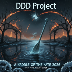 Cover P.M.Rossoff & DDD Project - A Paddle of the Fate. Remix 2026