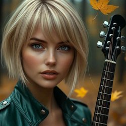 Cover RJ Emerald Fire - Октябрьский блюз