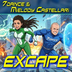 Cover 7dance feat Melody Castellari - Excape (Eurojump Radio)