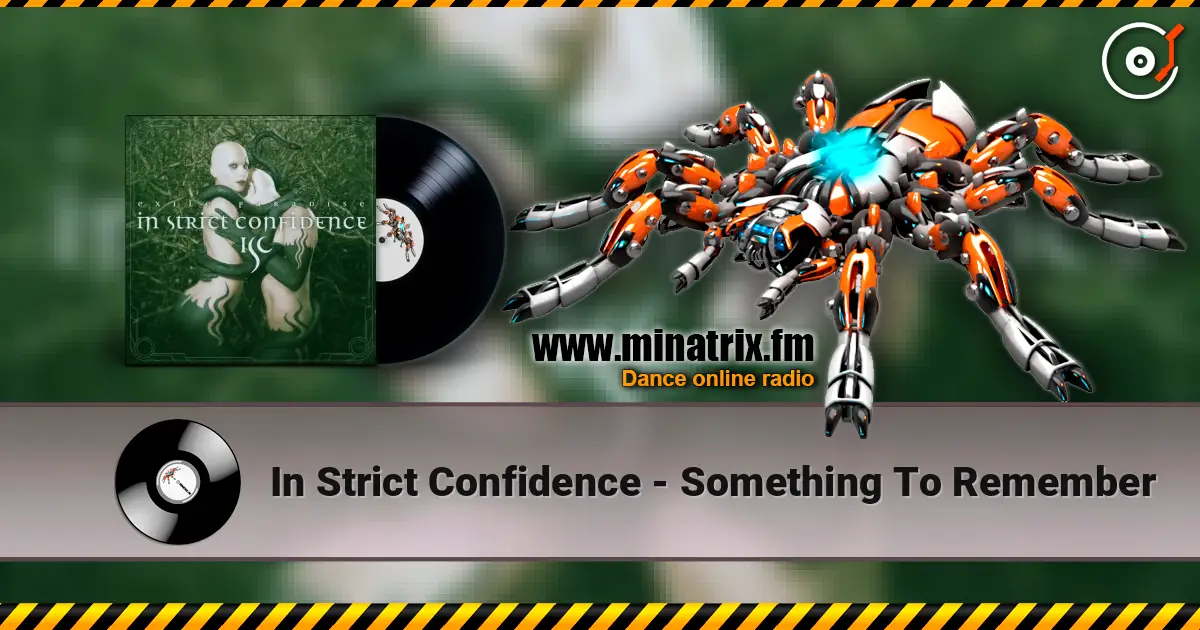 In Strict Confidence - Something To Remember online in hoher Qualität hören | Minatrix.FM