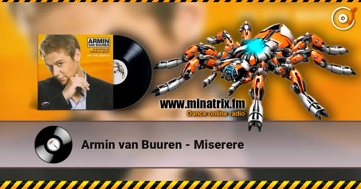 Armin van Buuren - Miserere online in hoher Qualität hören | Minatrix.FM