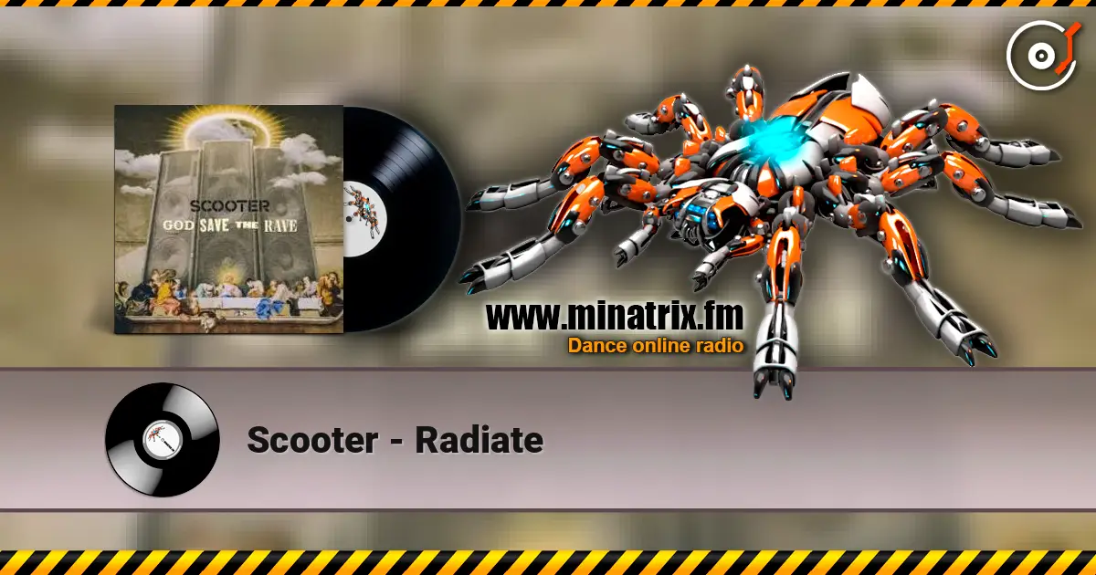 Scooter - Radiate online in hoher Qualität hören | Minatrix.FM