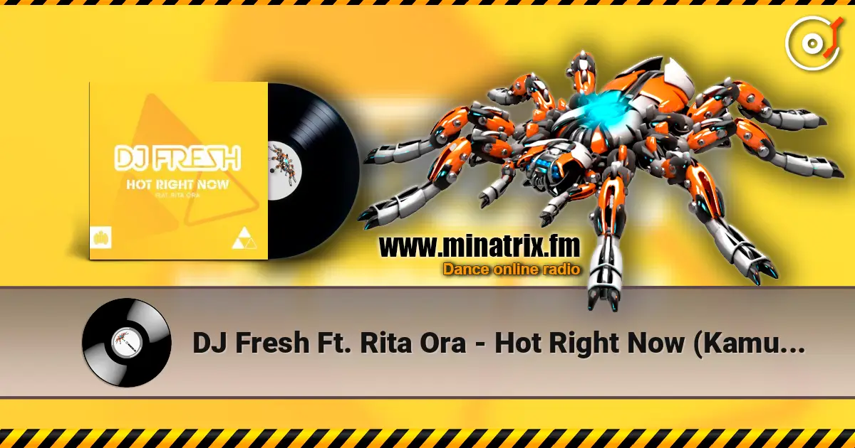 DJ Fresh Ft. Rita Ora - Hot Right Now (Kamuki Remix) online in hoher Qualität hören | Minatrix.FM