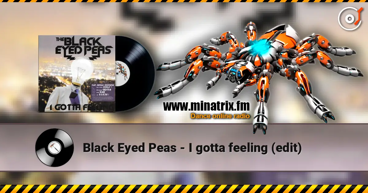 Black Eyed Peas - I gotta feeling (edit) online in hoher Qualität hören | Minatrix.FM