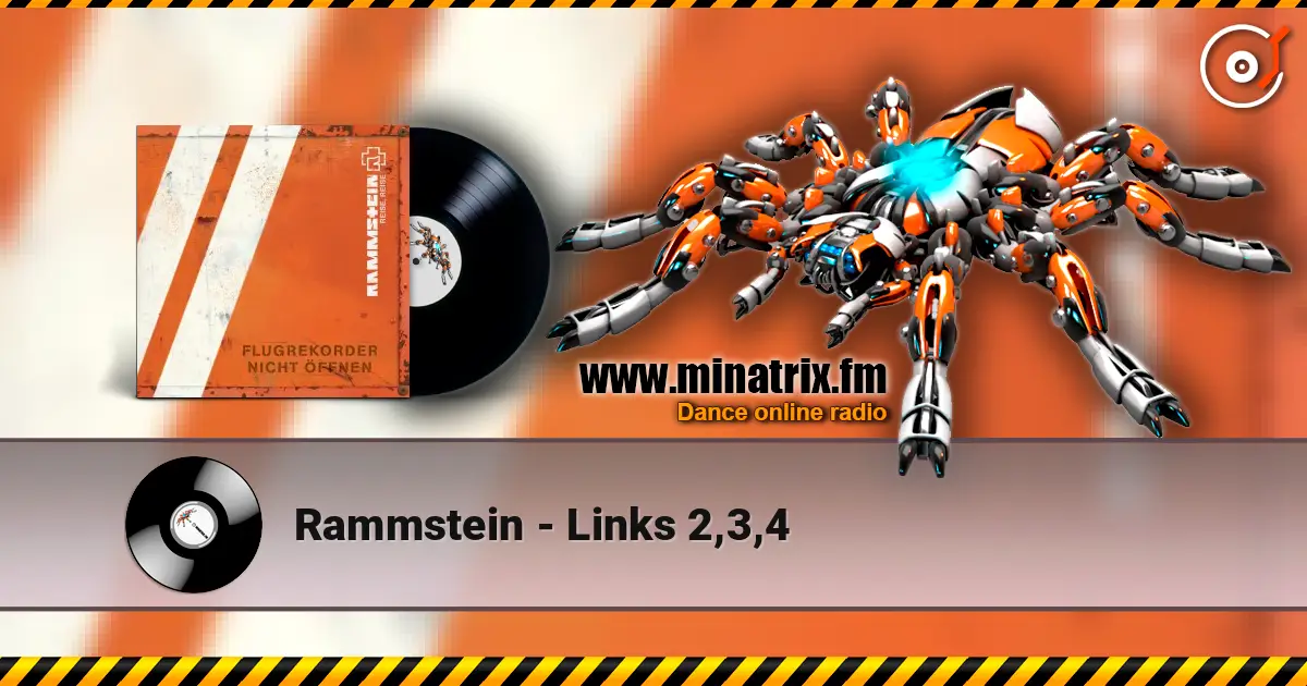 Rammstein - Links 2,3,4 online in hoher Qualität hören | Minatrix.FM