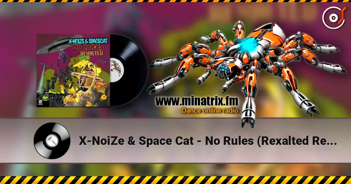 X-NoiZe & Space Cat - No Rules (Rexalted Remix) online in hoher Qualität hören | Minatrix.FM