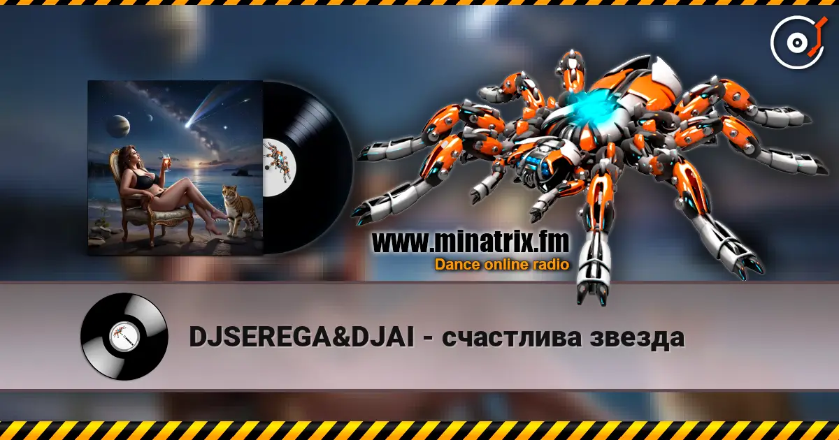 DJSEREGA&DJAI - счастлива звезда online in hoher Qualität hören | Minatrix.FM