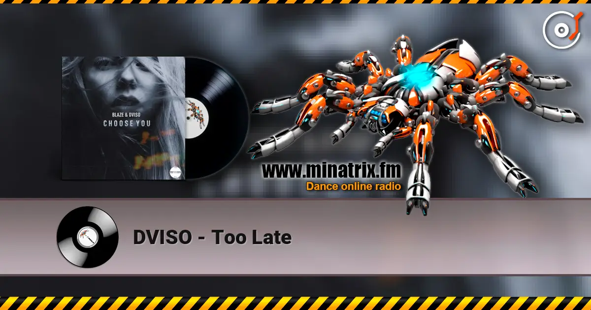 DVISO - Too Late online in hoher Qualität hören | Minatrix.FM