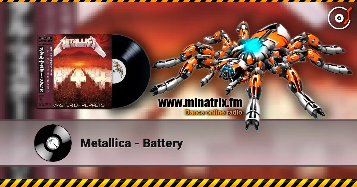 Metallica - Battery online in hoher Qualität hören | Minatrix.FM