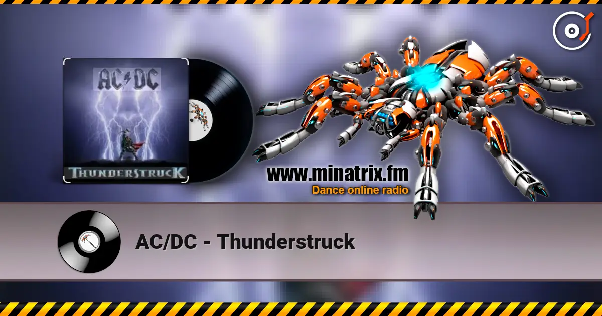 AC/DC - Thunderstruck online in hoher Qualität hören | Minatrix.FM