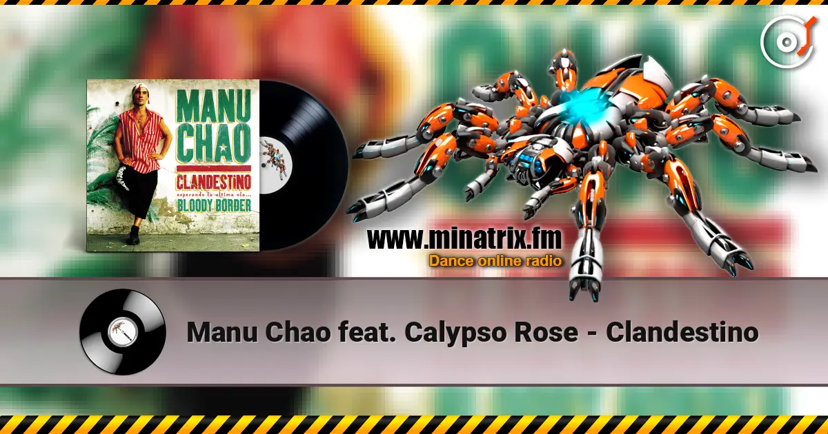 Manu Chao feat. Calypso Rose - Clandestino online in hoher Qualität hören | Minatrix.FM