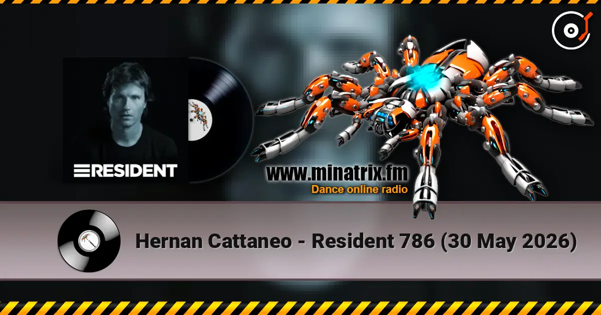 Hernan Cattaneo - Resident 786 (30 May 2026) online in hoher Qualität hören | Minatrix.FM