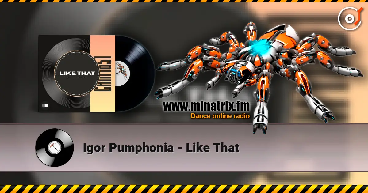 Igor Pumphonia - Like That online in hoher Qualität hören | Minatrix.FM