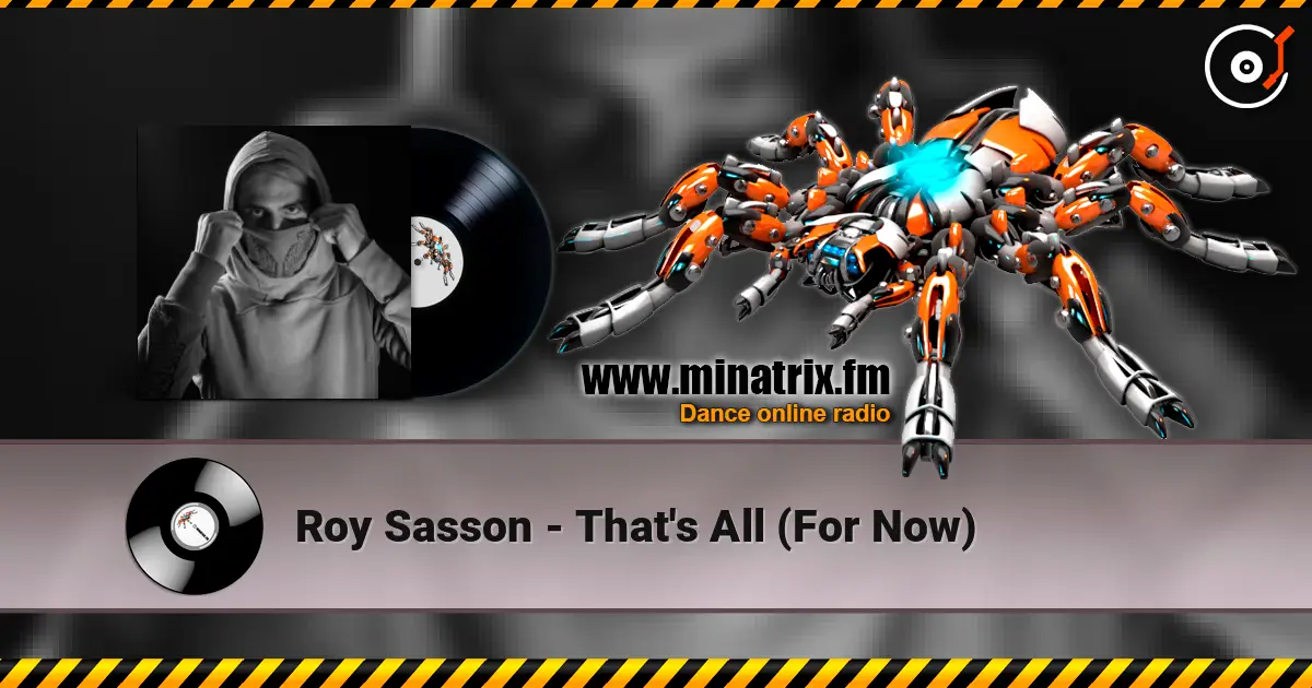 Roy Sasson - That's All (For Now) online in hoher Qualität hören | Minatrix.FM