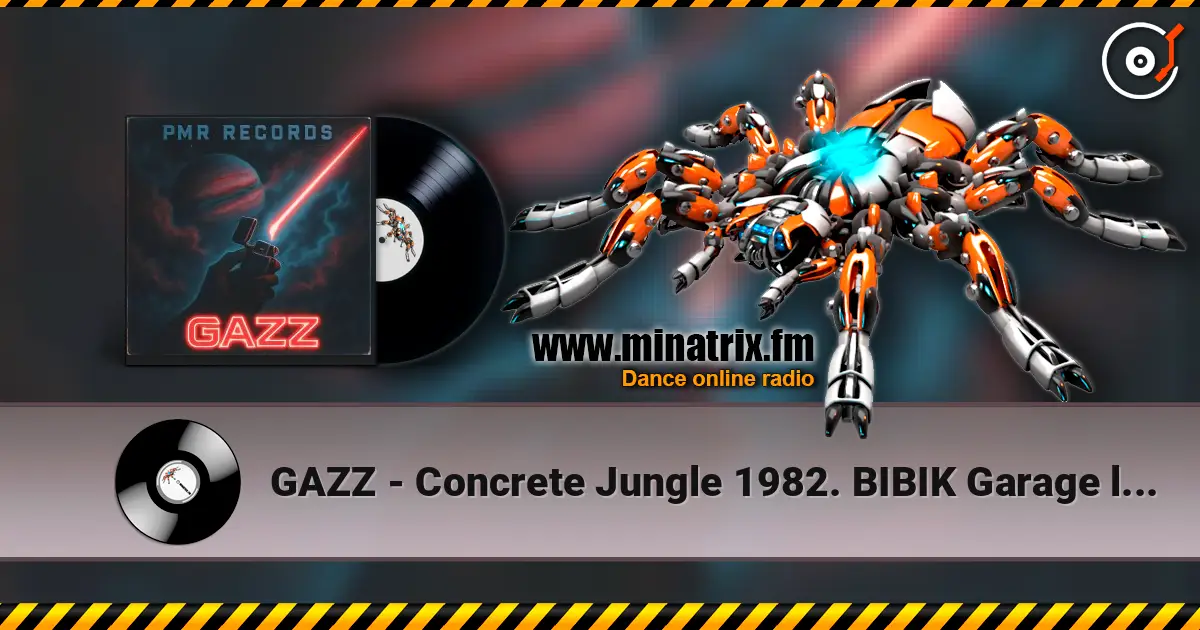 GAZZ - Concrete Jungle 1982. BIBIK Garage live recorded. Restored & remastered 2026 online in hoher Qualität hören | Minatrix.FM