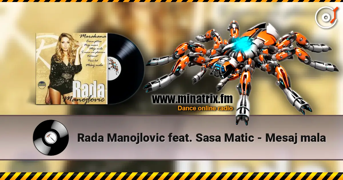 Rada Manojlovic feat. Sasa Matic - Mesaj mala online in hoher Qualität hören | Minatrix.FM
