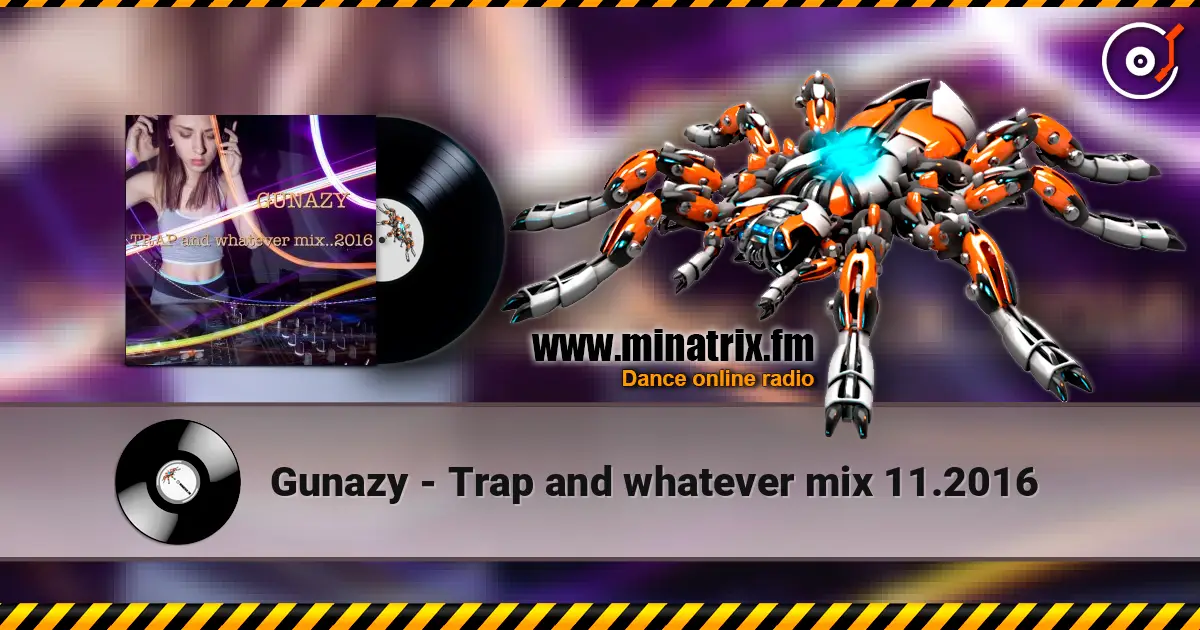 Gunazy - Trap and whatever mix 11.2016 listen online in high quality | Minatrix.FM