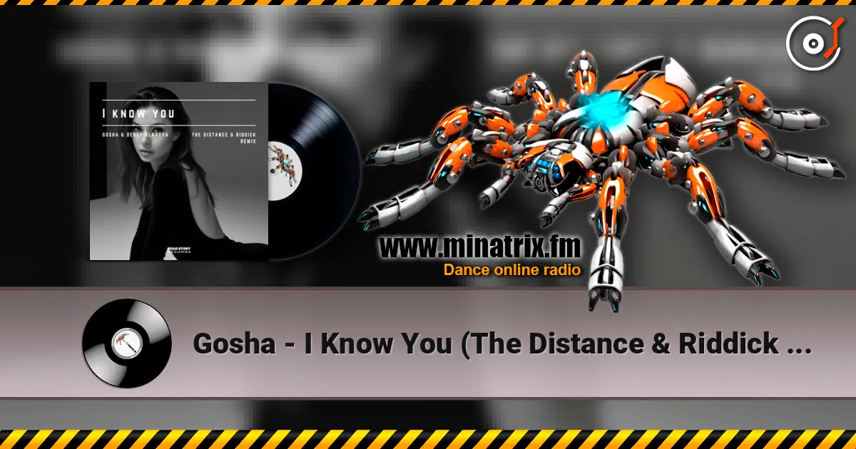 Gosha - I Know You (The Distance & Riddick Remix) online in hoher Qualität hören | Minatrix.FM