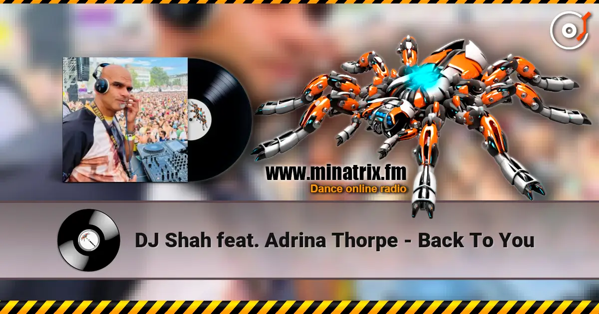 DJ Shah feat. Adrina Thorpe - Back To You online in hoher Qualität hören | Minatrix.FM