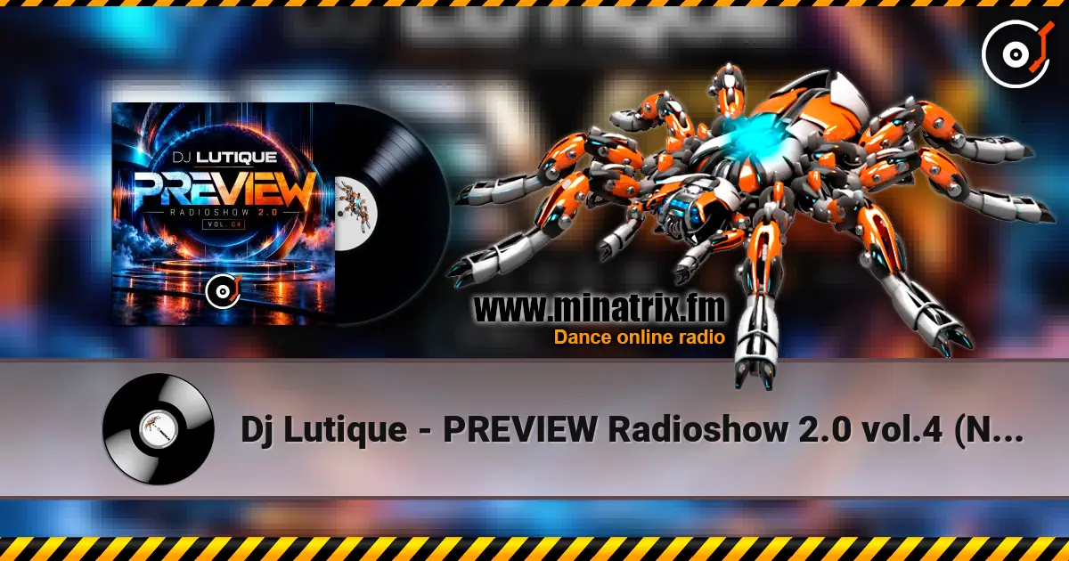 Dj Lutique - PREVIEW Radioshow 2.0 vol.4 (November 2018 ppeople mix) слухати онлайн у високій якості | Minatrix.FM