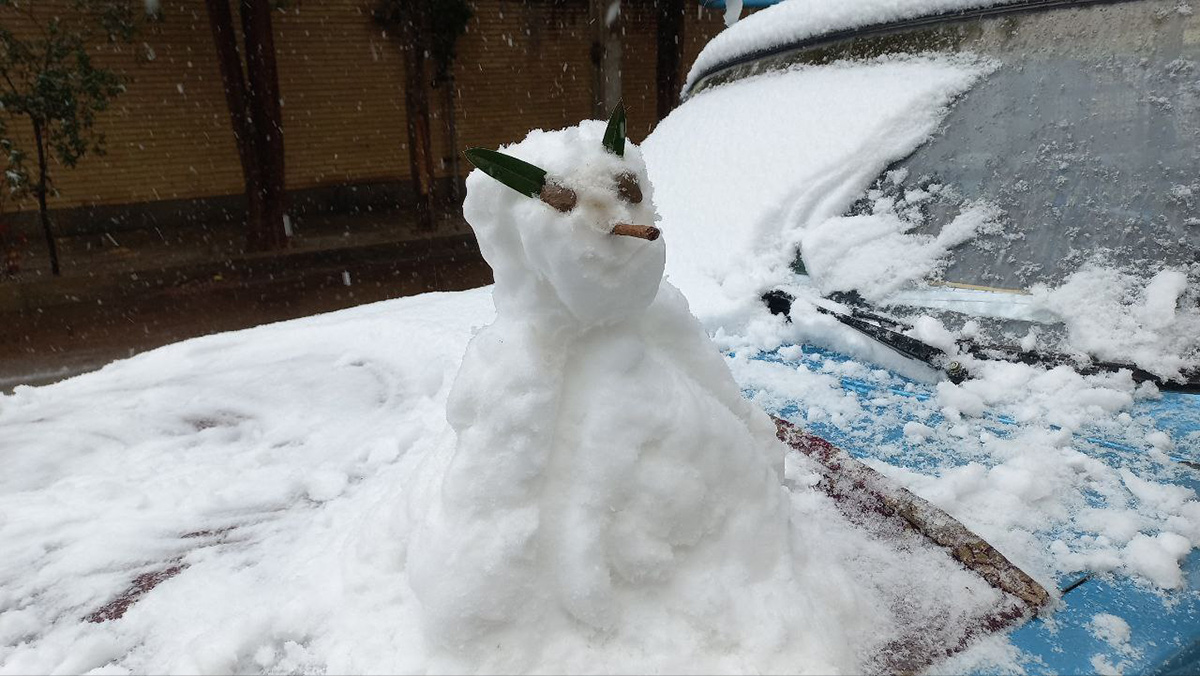 Schneemann aus dem Iran von HestiLL