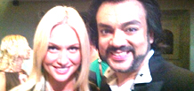 Filipp Kirkorov und Victoria Lopyreva haben ihre Freundschaft erneuert