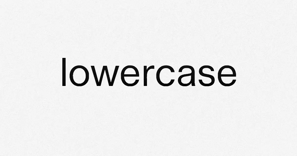 Lowercase — Musik der Stille und mikroskopischer Klänge