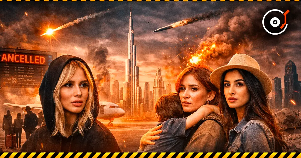 Prominente sind wegen Raketenangriffen und Flugstreichungen in Dubai gestrandet.