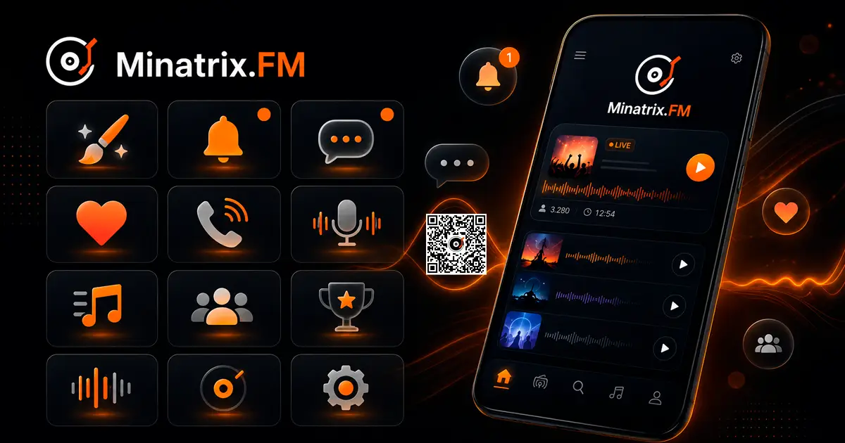 Großes Minatrix.FM Update: Neue App und smarte Empfehlungen