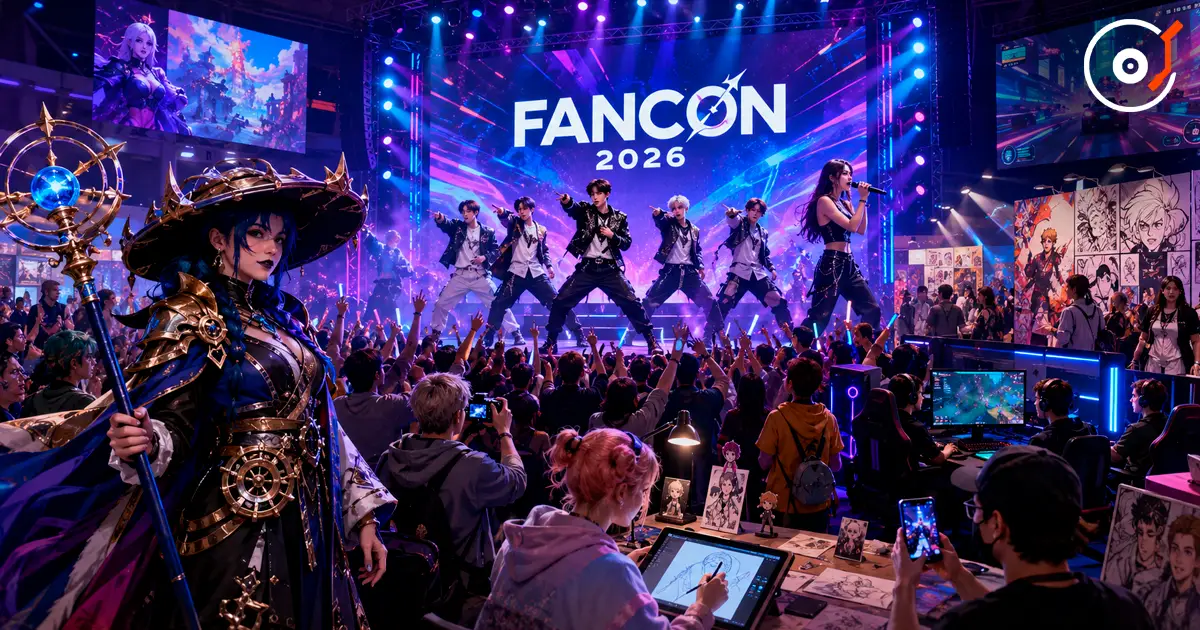 FANCON 2026 in Kyjiw: Popkultur, K-pop und Musik