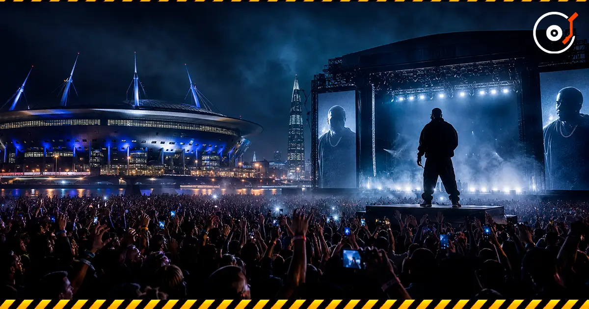 Kanye West in Russland: Ye-Konzerte in Sankt Petersburg am 10. und 11. Oktober 2026